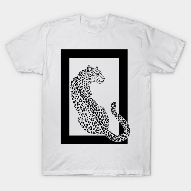 Panthera Albus T-Shirt by myweirdbrain